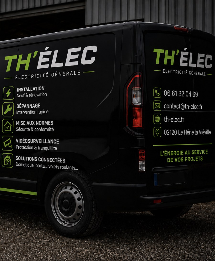 Fourgon TH'ELEC - Électricité Générale